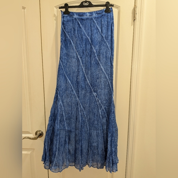 17. NWT ROCOCO SAND LONG SKIRT IN COBALT - Picture 6 of 7